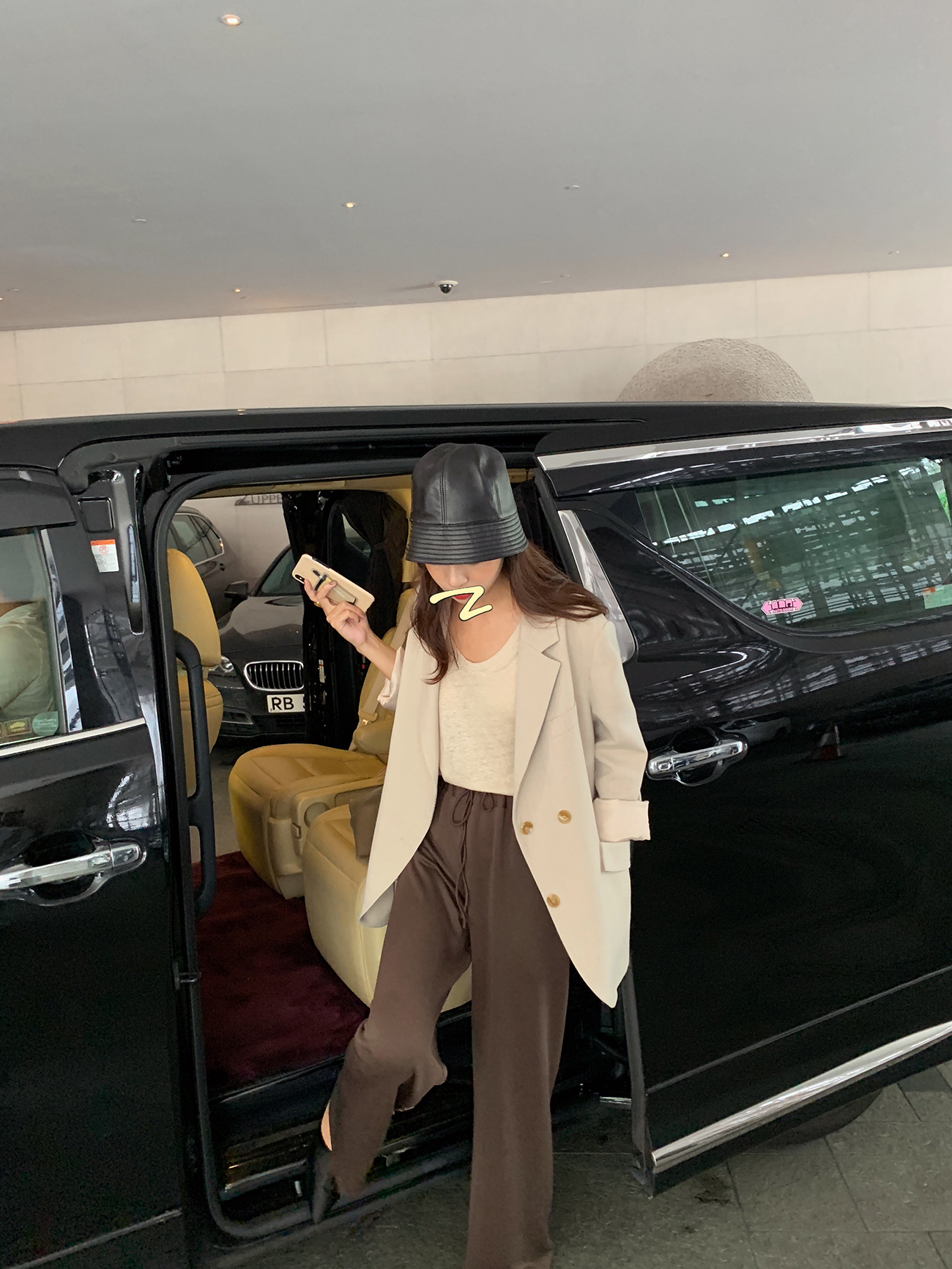 西装外套女春秋 垂感高腰阔腿裤 正暗纹套装 chao 时髦 ANNA ASM 西装外套女春秋 垂感高腰阔腿裤 正暗纹套装 chao 时髦 ANNA ASM