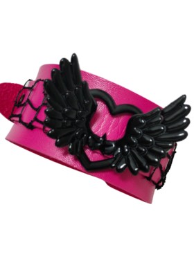 创口光合手环/臂环 翅膀星星立体爱心手链亚比风小众夸张COS