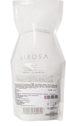 原点水霜日本lirosa新品涂抹式补水保湿面膜400g网红建议配银膜 - 图3