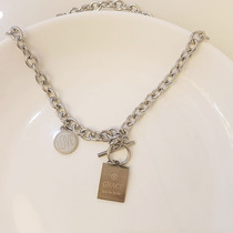 ins children necklace fashion street dance necklace walk show accessories trend Korean version hip hop boy personality pendant pendant