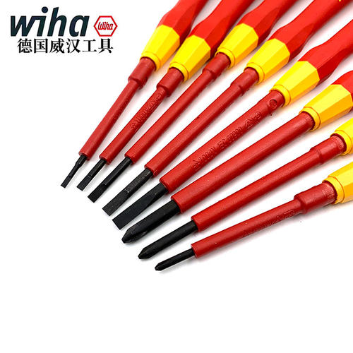 德国wiha威汉进口2270 2271P绝缘一 十字螺丝刀电工弱电VDE螺丝批 - 图0