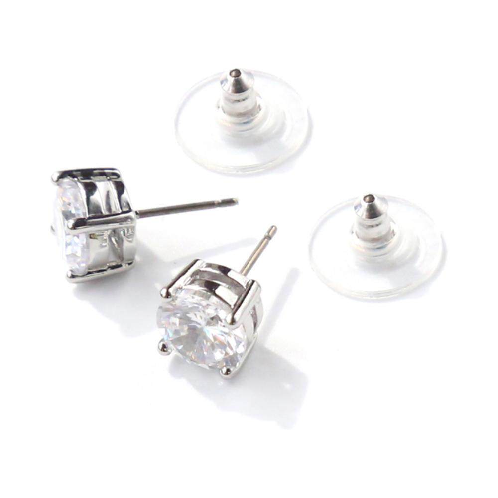 givenchy /纪梵希银色简约女士耳钉 魅力惠耳环