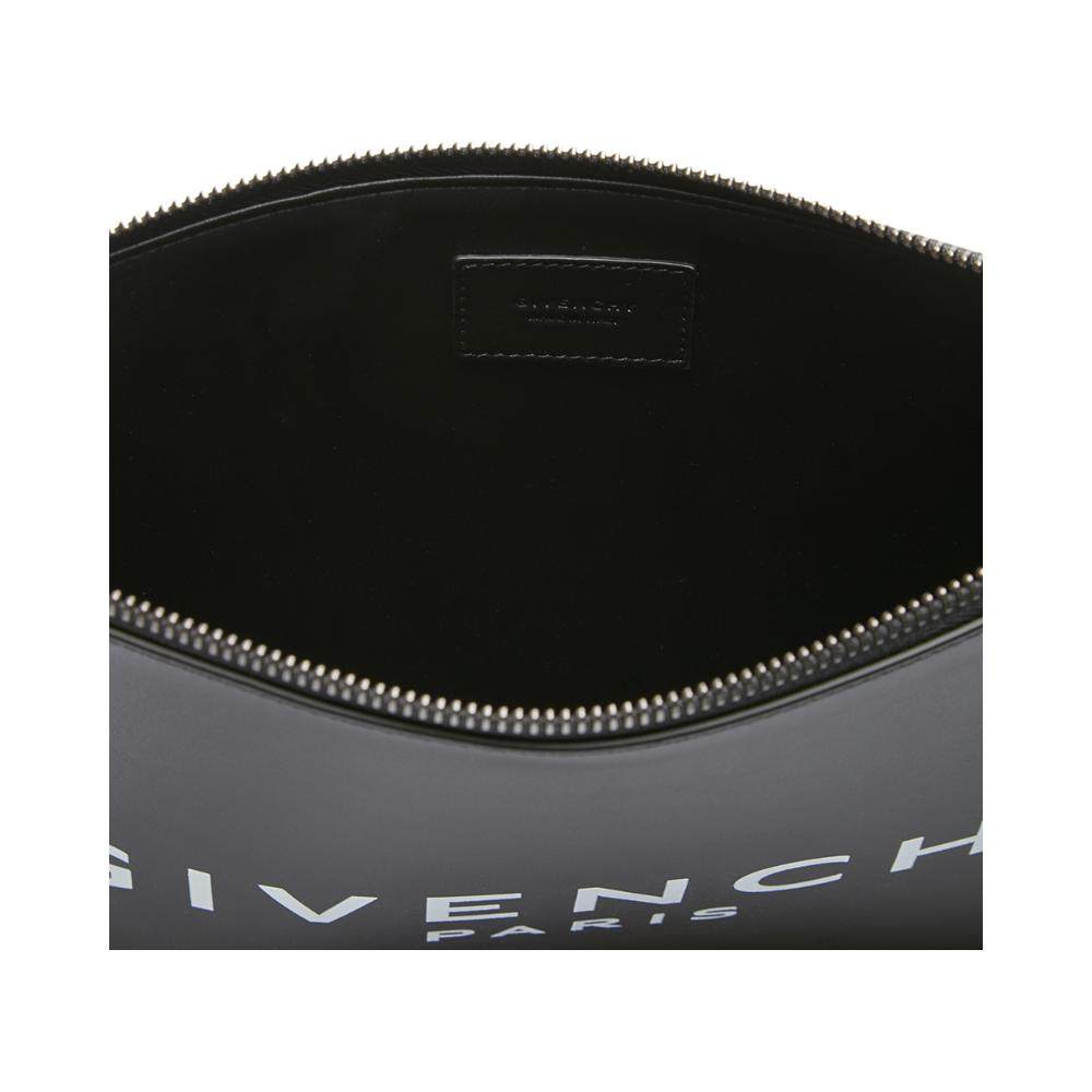 givenchy /纪梵希牛皮黑色logo男包 魅力惠男士包袋