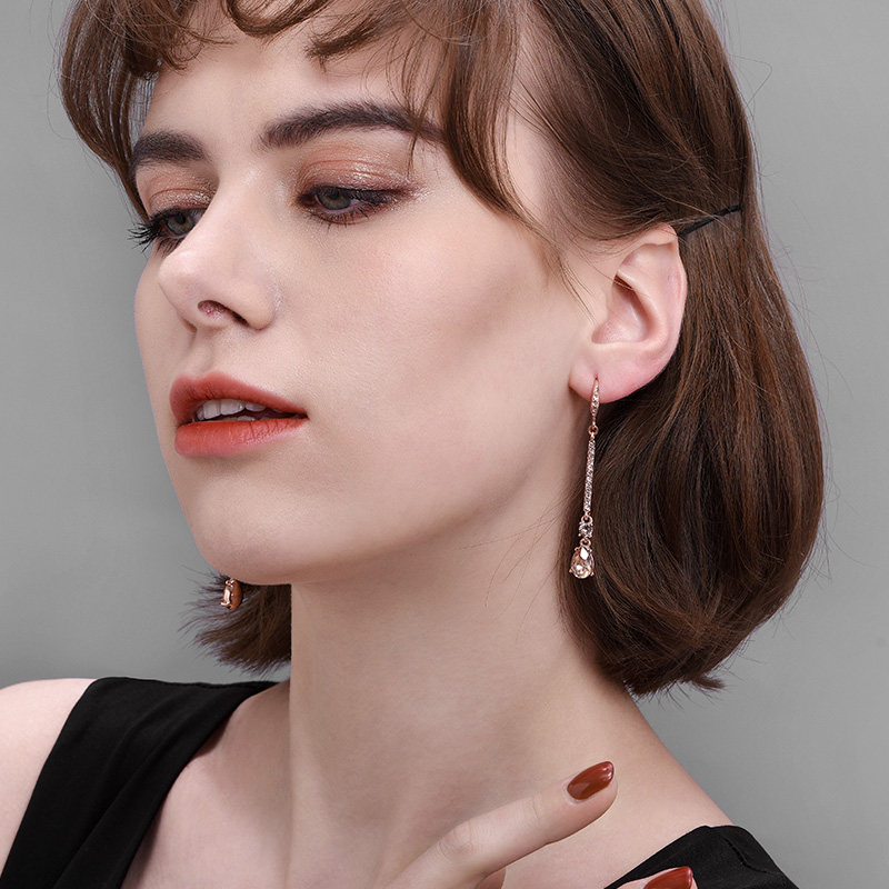 givenchy /纪梵希优雅流线水滴耳坠 魅力惠耳环