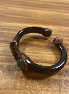 小众男女藤根镶嵌鸡血藤黑藤