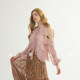 ນັບຕັ້ງແຕ່ນັ້ນມາ rayon ເສື້ອ chiffon ແບບ retro ຝຣັ່ງສໍາລັບແມ່ຍິງ