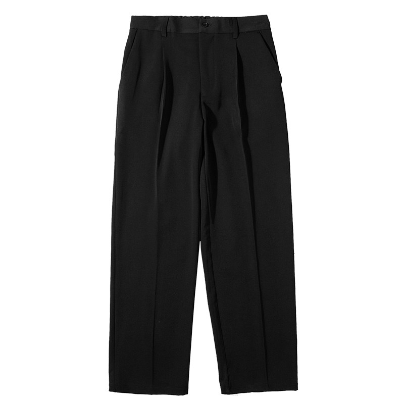 悟空有货复古简约纯色垂感西裤男女潮牌街头bf风宽松阔腿休闲长裤,淘宝优惠券,粉丝福利购,淘宝优惠卷