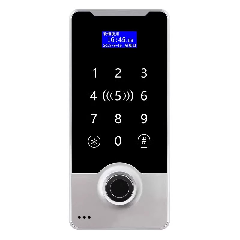 Waterproof fingerprint access control machine applet bluetooth unlocking