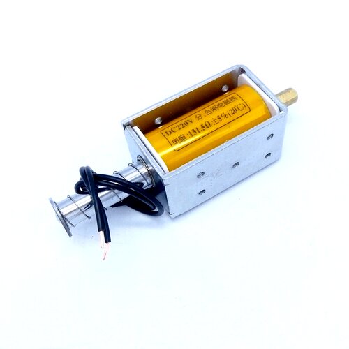 高压真空断路器VS1分合闸线圈ZN63A DC24V220V推拉式电磁铁引线式 - 图2