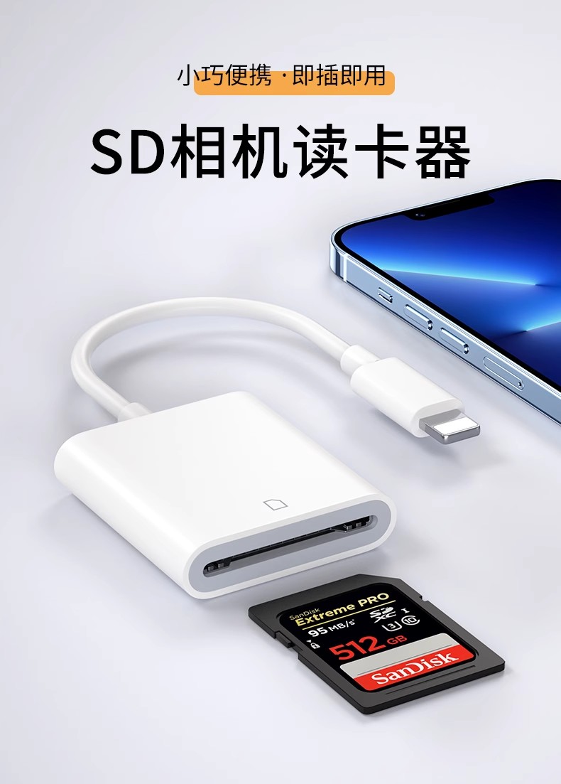 适用 尼康D5100 D5500 D5200 P7000 P7100 P7700 P7800相机读卡器 - 图1