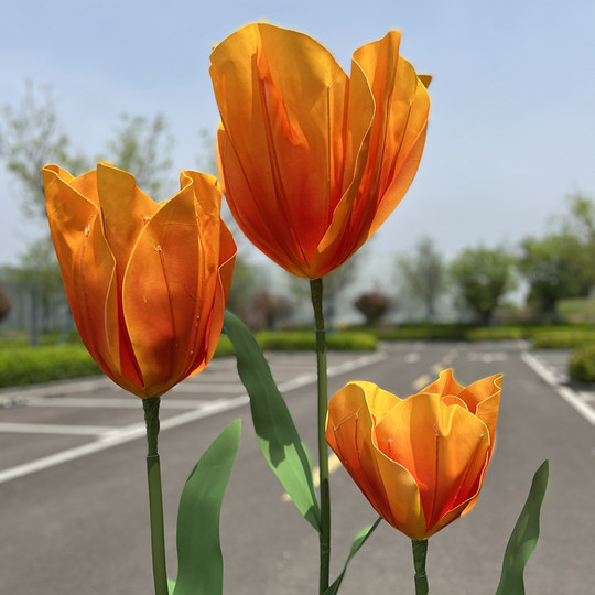 Тюльпан свадебный реквизит украшение торгового центра