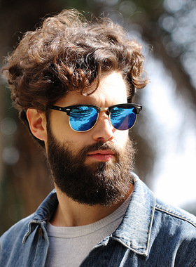 鱼漂加粗醒目近视眼镜女300度