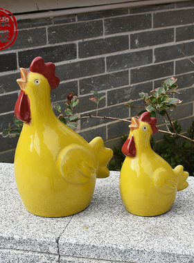 工艺品陶瓷餐厅可爱小鸡