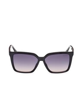 代购GUESS太阳镜男士防紫外线遮光渐变色清晰视野方形黑色渐变镜