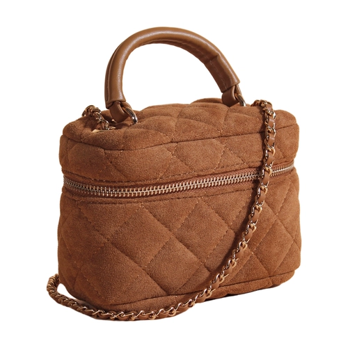 Небольшая сумка, цепь, демисезонная сумка через плечо, маленькая помада, в стиле Шанель, на цепочке