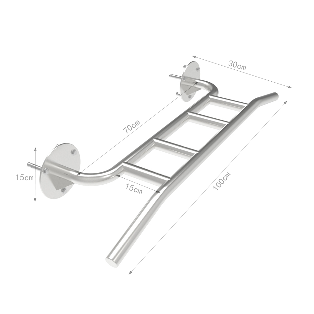 东际不锈钢健身多把位龙骨墙体安装家用引体向上深度单双杠-图3