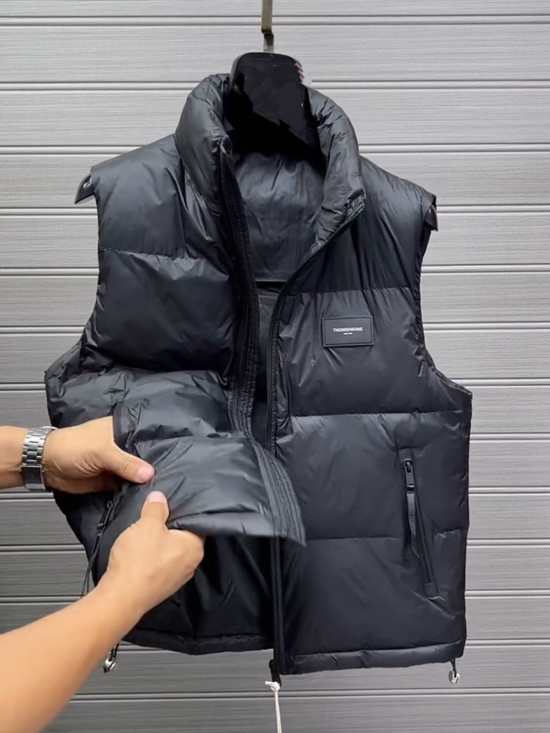 男士秋冬立领羽绒棉马甲2025新款时尚潮流百搭休闲流行背心坎肩男,淘宝优惠券,粉丝福利购,淘宝优惠卷