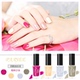 Bộ sơn móng tay Bộ móng tay kéo dài Không phai chống thấm nước Làm khô nhanh Không độc hại Màu nude trong suốt Không thấm nước mắt - Sơn móng tay / Móng tay và móng chân sơn móng tay màu hồng đất Sơn móng tay / Móng tay và móng chân