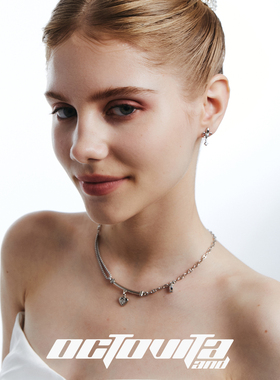 OCTO VITA华尔兹原创设计项链 爱心吊坠拼接小众高级感闺蜜锁骨链