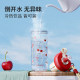 Fuguang straw cup girls' high-looking accompanying cup 2026 new pregnant women's summer portable tritan water cup