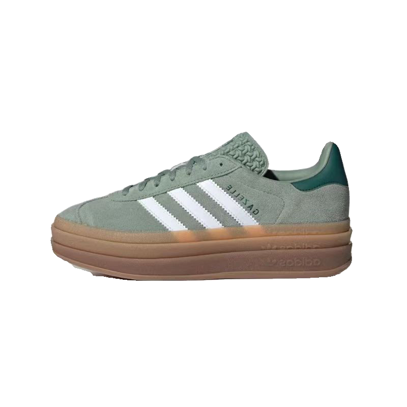 Adidas originals Gazelle 厚底 女子休闲复古低帮运动板鞋ID6998 - 图3