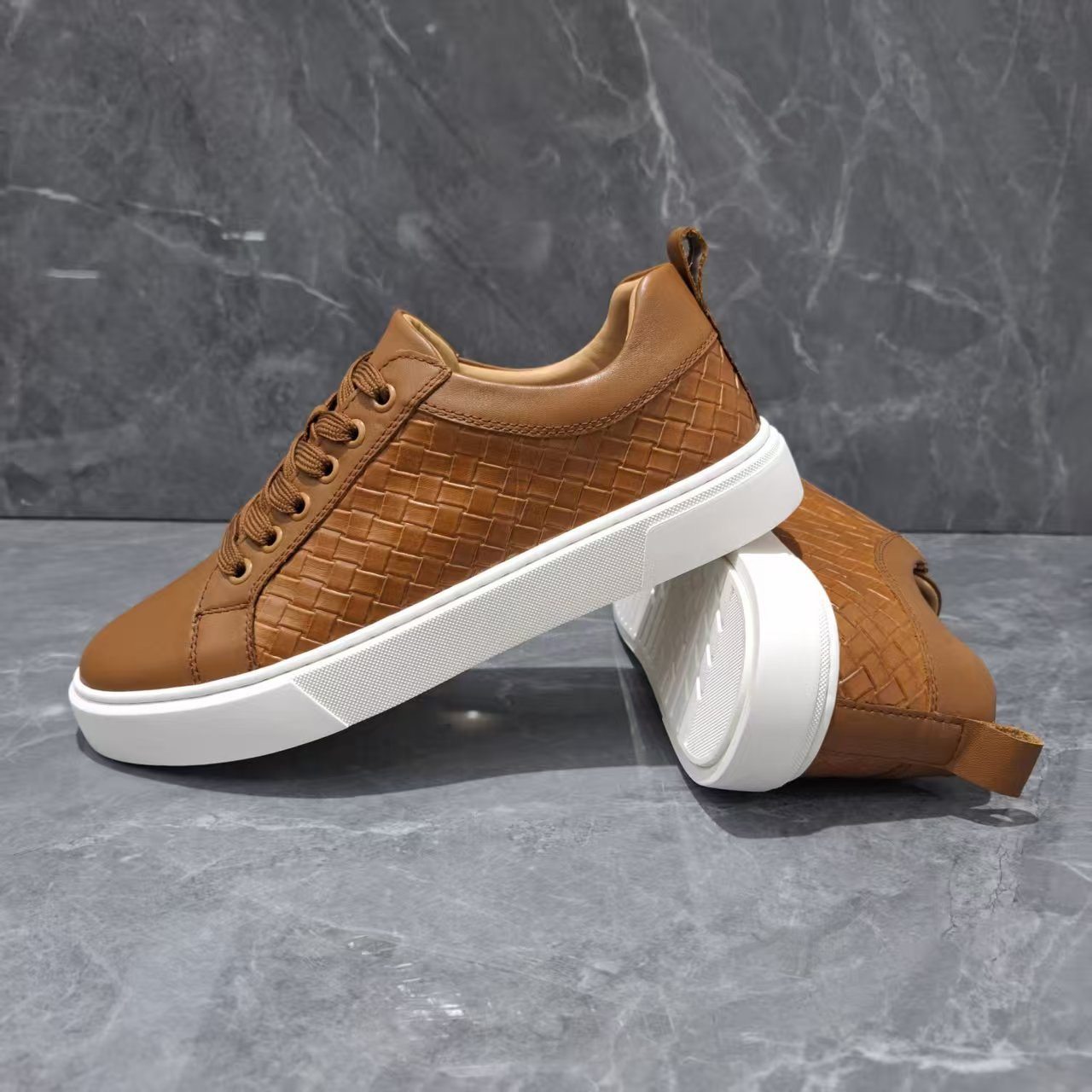 有范男鞋春季2026舒适透气简约百搭小白鞋清爽不臭脚牛皮时尚板鞋,淘宝优惠券,粉丝福利购,淘宝优惠卷