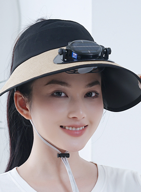 采茶帽干活大棚用女夏防晒遮阳