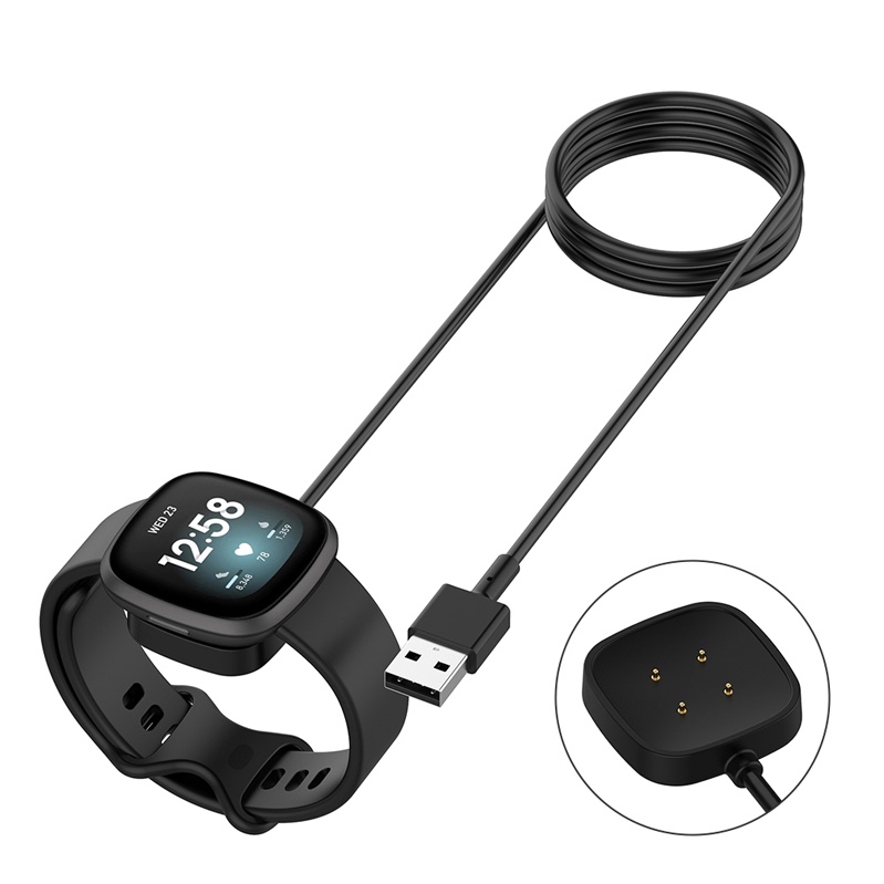 Fitbit charge4/352充电线Luxe数据inspire连接器flex手环versa23 - 图2