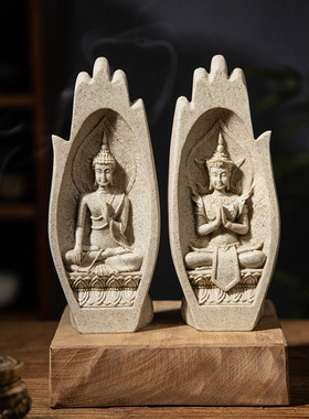 新中式佛手摆件办公室家居装饰品