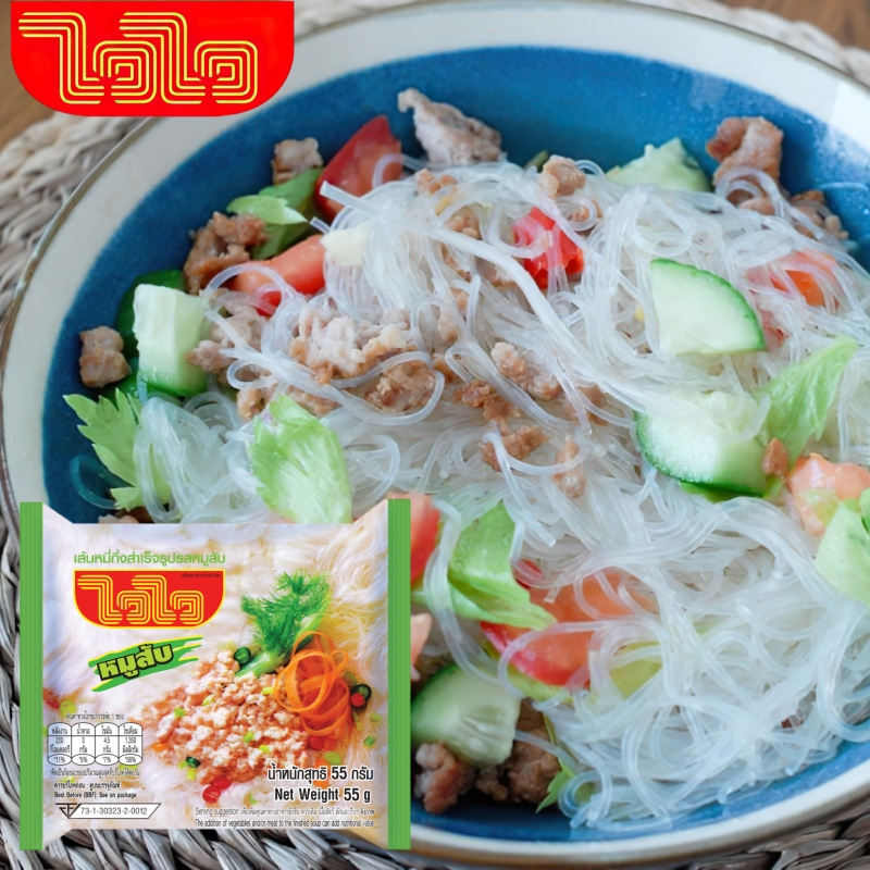 泰国WAI WAI歪歪肉碎银丝米粉*5包 方便速食泰式蟹肉风味粉丝米线,淘宝优惠券,粉丝福利购,淘宝优惠卷