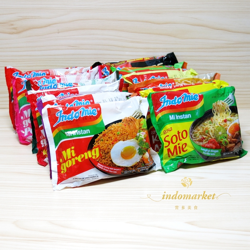 印尼版Indomie营多面捞面汤面Mi goreng Rasa拌面方便面多味可选-图2