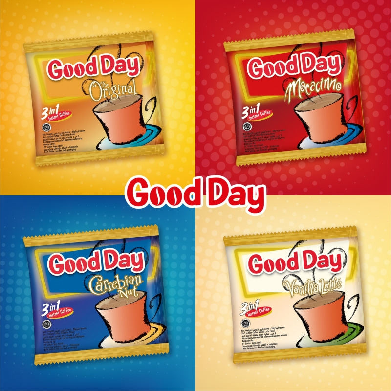 香港版印尼good day好日子3合1速溶咖啡600克 美天咖啡办公室提神,淘宝优惠券,粉丝福利购,淘宝优惠卷