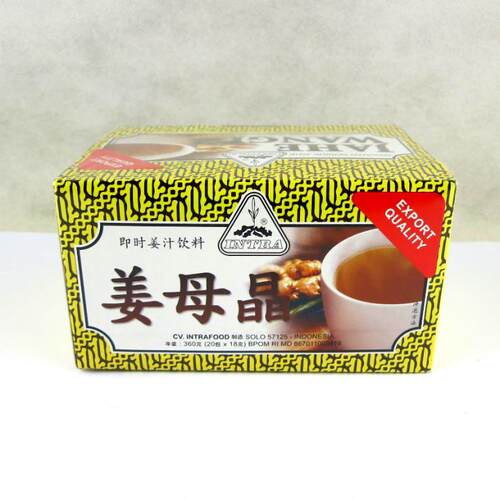 印尼姜母晶姜茶 即冲姜汁饮品姜母茶JAHE WANGI 15gx20包 300g - 图2