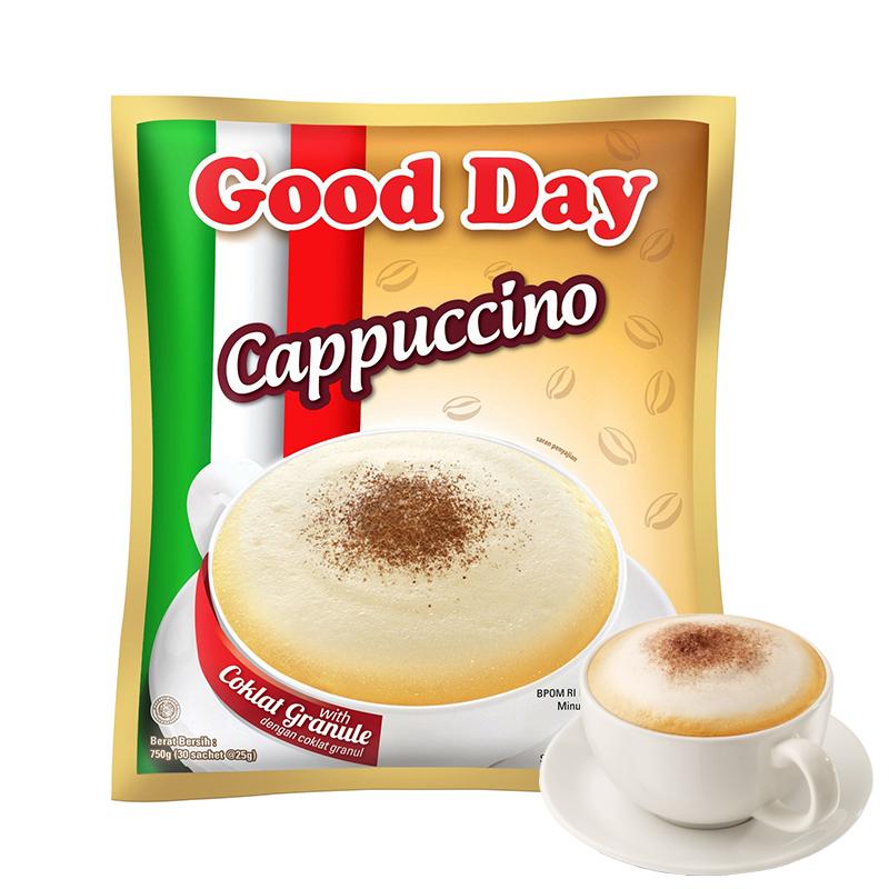 现货印尼good day好日子卡布奇诺咖啡cappuccino coffee 750g - 图3