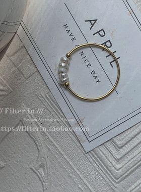 不掉色淡水珍珠日系纤细