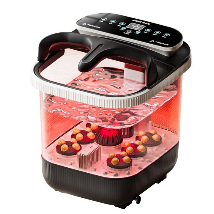 奥克斯足浴盆家用加热电动熏蒸自动按摩泡脚桶过小腿足浴器恒温,淘宝优惠券,粉丝福利购,淘宝优惠卷