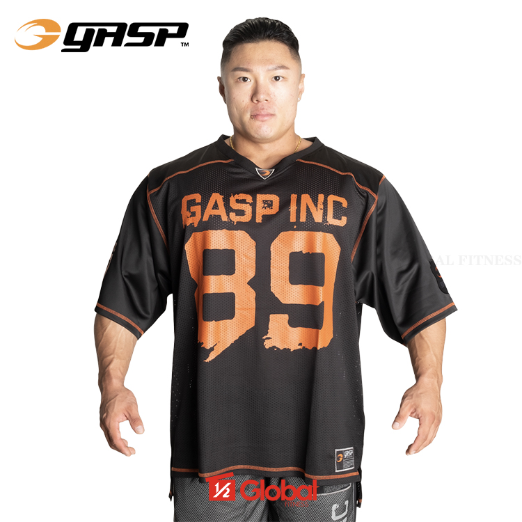 GASP No1 FootBall Tee盖世璞经典宽大橄榄球衫速干肌肉帅气巨大 - 图0