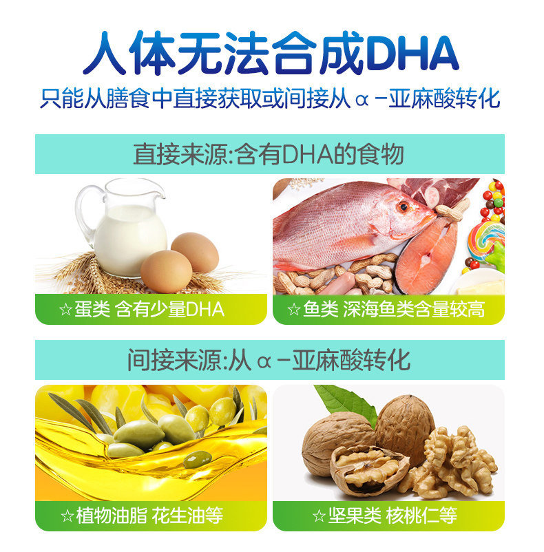 安琪纽特dha藻油宝宝学生*软胶囊 安琪纽特DHA/EPA/DPA亚麻酸