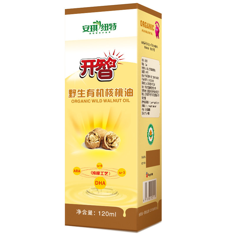安琪纽特开智野生有机食用核桃油 安琪纽特DHA/EPA/DPA亚麻酸