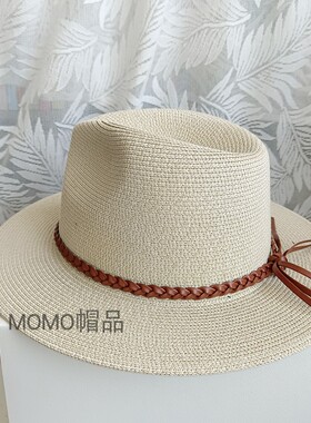 礼帽出游复古男女夏天