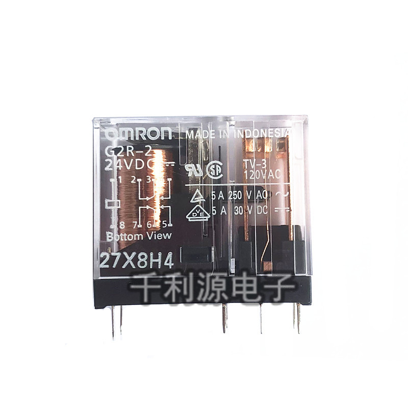 G2R-2-5VDC G2R-2-12VDC G2R-2-24VDC欧姆龙继电器5V12V24V8脚转-图3