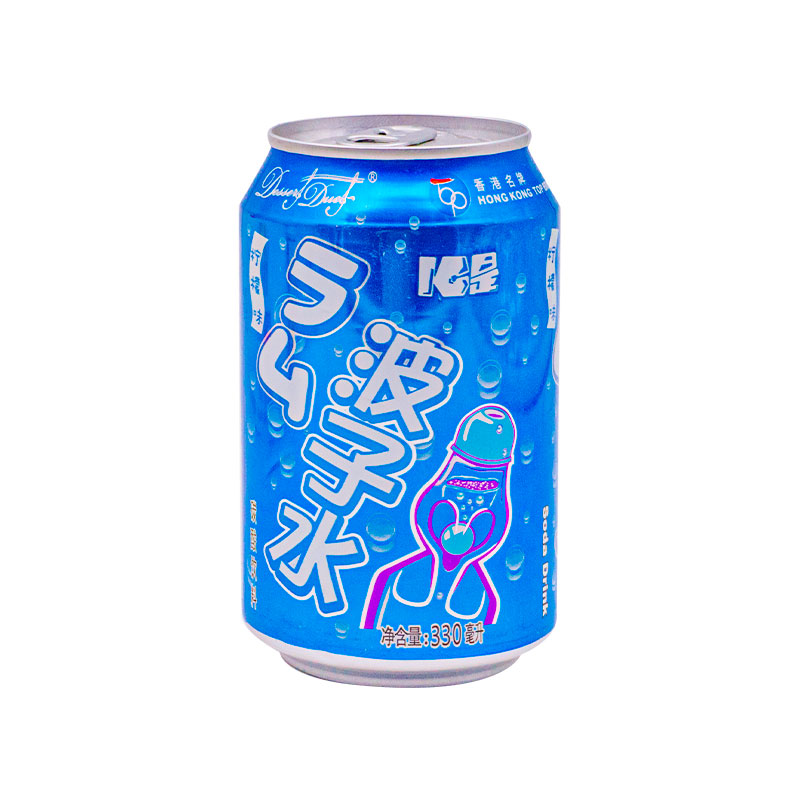 EDO波子汽水整箱330ML*6罐柠檬果味24瓶健身港货夏天消暑碳酸饮料-图3