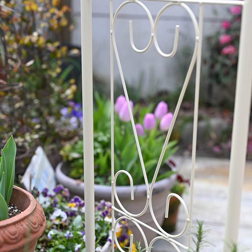 加大户外欧式复古铁艺花架拱门支架庭院装饰置物架花园月季爬藤架,淘宝优惠券,粉丝福利购,淘宝优惠卷