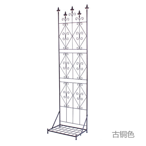 带底座阳台落地欧式屏风架室内庭院铁线莲花幕爬藤架园艺花架包邮 - 图3