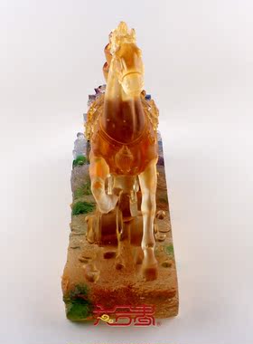 六合春琉璃财运亨通庆典装饰品