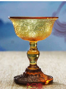 六合春琉璃灯座烛台香炉密宗法器