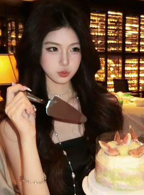 香软Crush 长款满天星珍珠项链女款轻奢高级感叠戴小众精致锁骨链