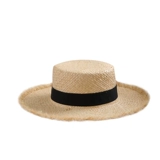 Платформа квартира -TOP Rafi Grass Hat Женский летний пляж из приморских отдыха Sunbathing, Sunboged Hat, британская шляпа