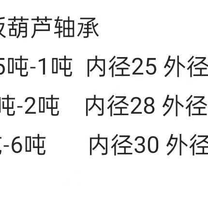 手拉葫芦配件主动轮轴承2T3T5T10电动葫芦手动倒链内外套一体轴承,淘宝优惠券,粉丝福利购,淘宝优惠卷