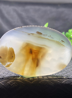 海洋玉髓珠宝玉石原石玛瑙象形吊坠方牌手镯玉佩画面石草花风景14